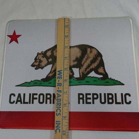 California Republic Flag Mouse Pad - Picture 5 of 5
